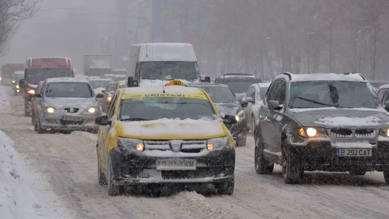 PMB: 310 utilaje, pregătite să intervină ca urmare a progozei meteo care anunță ninsori