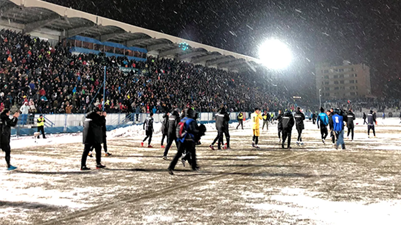 FRF explică de ce a fost amânat meciul Hermannstadt-FCSB