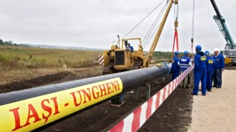 România a început exportul de gaze către Republica Moldova prin conducta Iași - Ungheni