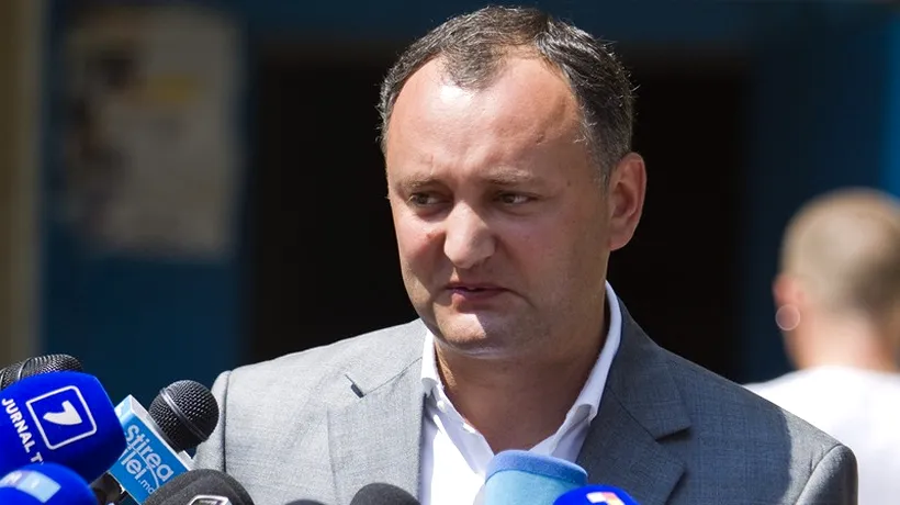 Igor Dodon propune alegeri parlamentare anticipate, pentru a înlătura Guvernul proeuropean de la Chișinău