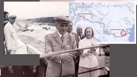Când devine realitate CANALUL DUNĂRE-BUCUREȘTI, început de Ceaușescu și oprit în 1990. Marele proiect neterminat din comunism așteaptă acord de mediu