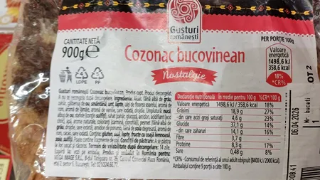 Ireal cât costă un cozonac în Mega Image. Reacția APC România: 