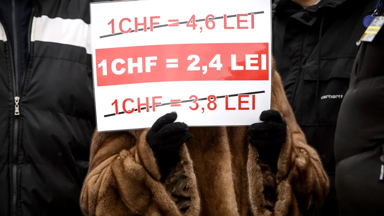 Prima decizie definitivă de înghețare a cursului franc-leu în România. Curtea de Apel Cluj explică, în amănunt, cum au fost păcăliți clienții băncilor