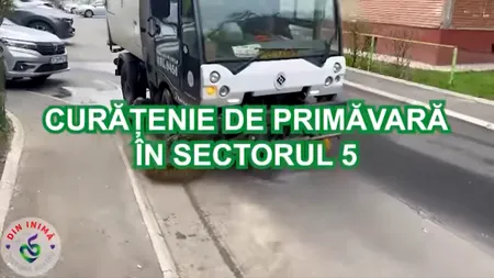 Primarul Sectorului 5, Vlad Popescu Piedone, demarează CAMPANIA “Curățenia de primăvară”. Ce acțiuni sunt planificate (P)