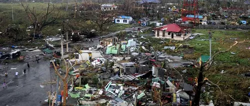 Sute de morți în Filipine, în urma trecerii taifunului Haiyan 