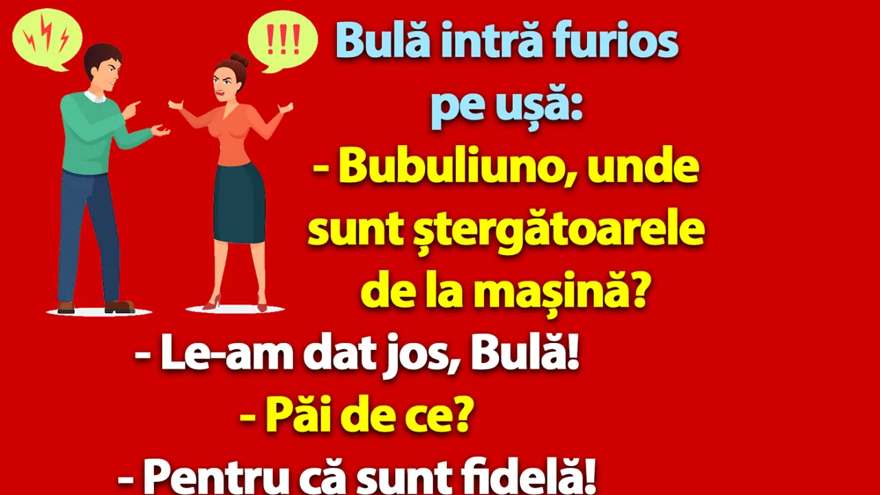 BANC | Bulă intră furios pe ușă: 