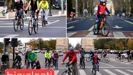 Biciclești 2014. Sâmbătă, 17 mai, centrul Bucureștiului s-a deschis din nou pentru mișcare - FOTO