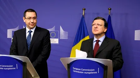 Ponta anunță că îi va cere lui Barroso ținte clare pe MCV: Nu pot atinge ținte generale, în mișcare