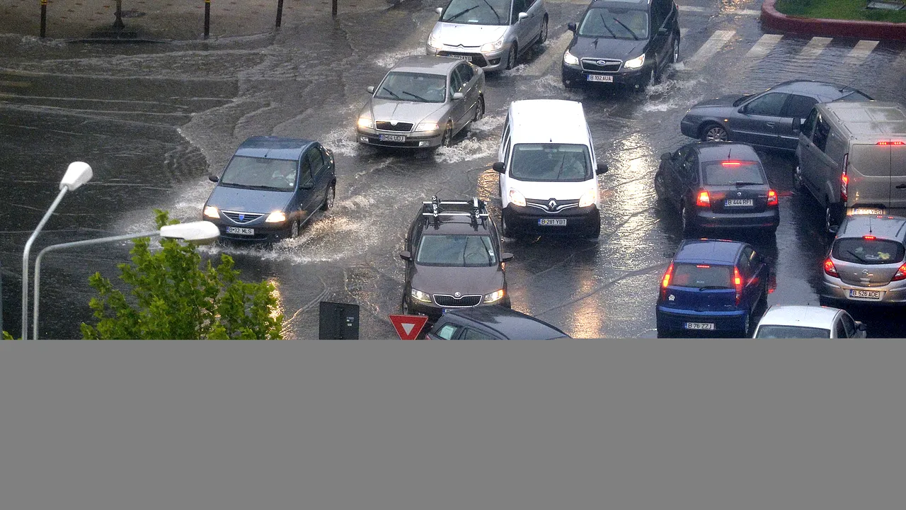 Cod GALBEN și PORTOCALIU de ploi abundente. HARTA ANM a județelor vizate