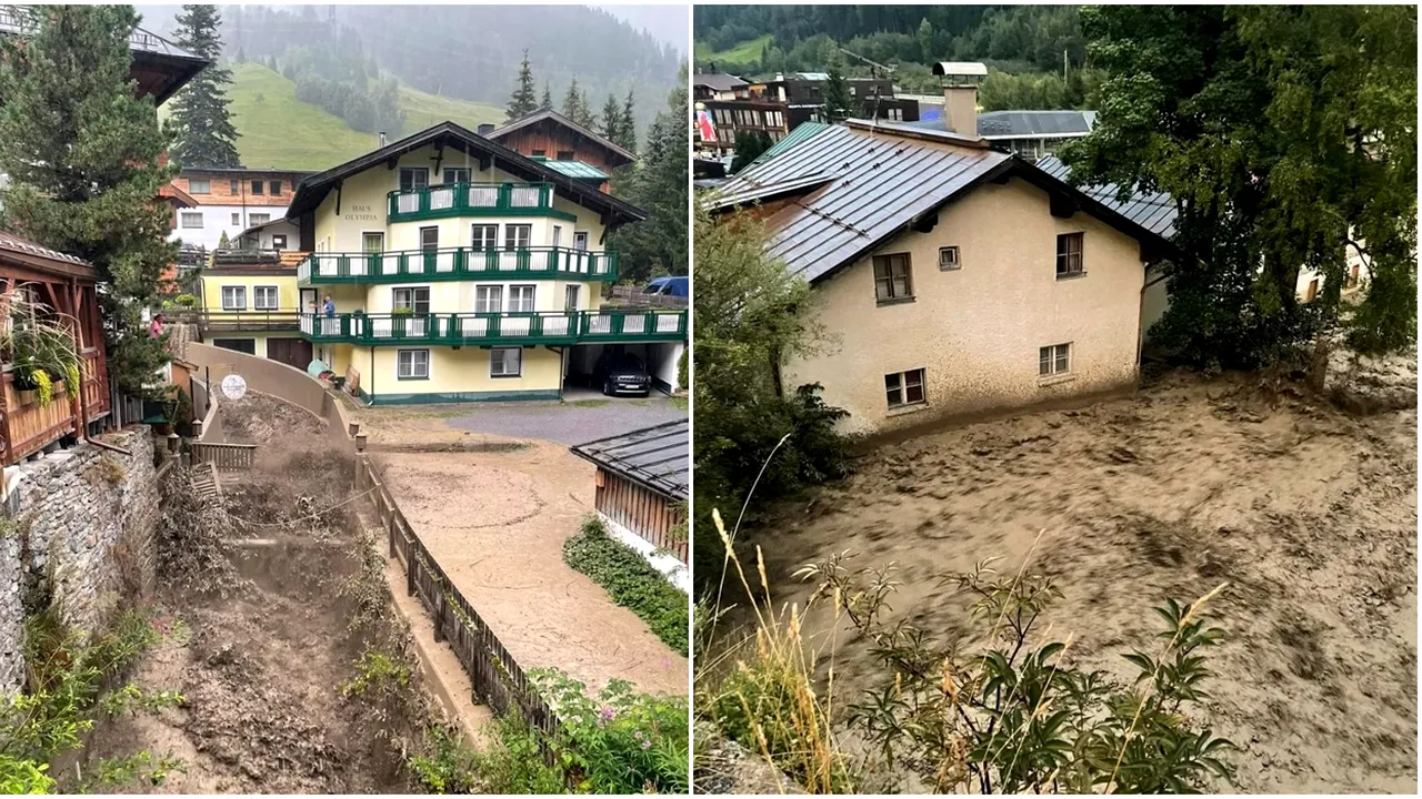 Austria, inundată de ploi torențiale!/Peste 450 de apeluri la „Urgență” numai în capitala VIENA!