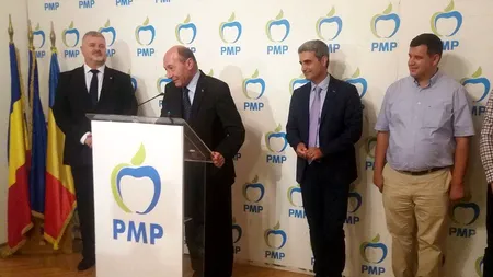 Băsescu: Suntem mulțumiți că intrăm în primele patru partide 