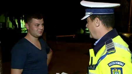 Reacția acestui tânăr prins la volan băut, cu viteză și fără asigurare: ''Sunt sătul de amenzi, e prea strictă legea''