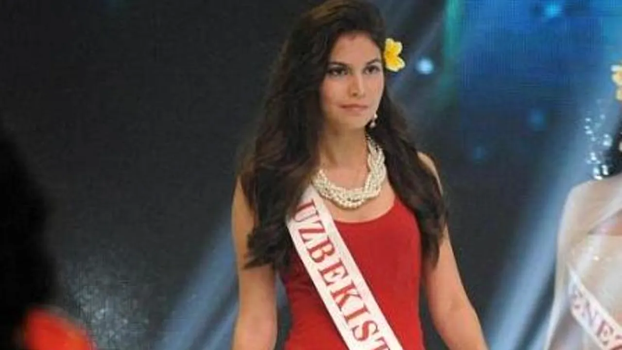 Mister total la Miss World 2013. Cine este tânăra care reprezintă Uzbekistan-ul. 