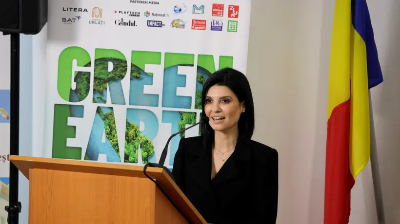 Studenții ecologiști au ALES-O președinte de onoare pe Lavinia Șandru