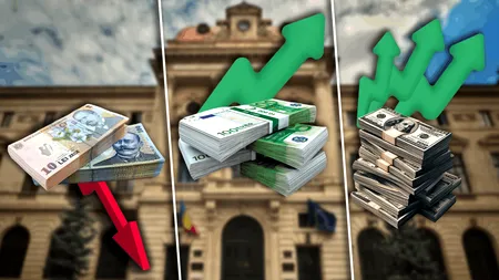 Leul este prăbușit! Euro își continuă ascensiunea. Dolarul a explodat! E recordul anului