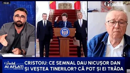 Cristoiu dezvăluie jocul dublu al lui Nicușor Dan: E în stare de orice/Ne-a tras pe sfoară