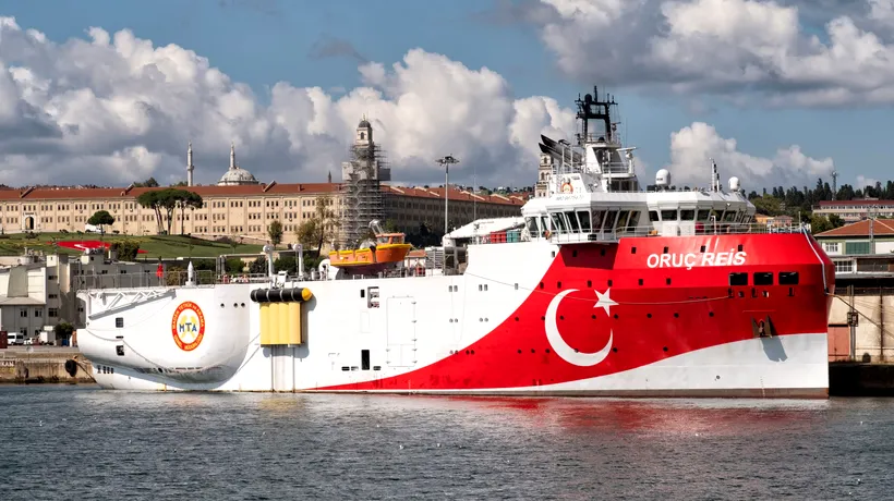 Turcia anunță că trimite din nou nava Oruc Reis în Mediterana de Est. Decizia provoacă nemulțumire la Atena