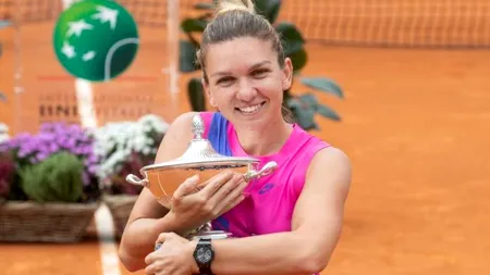 Simona Halep, prima declarație după câștigarea turneului de la Roma: ''După două finale disputate reuşesc să cuceresc trofeul''