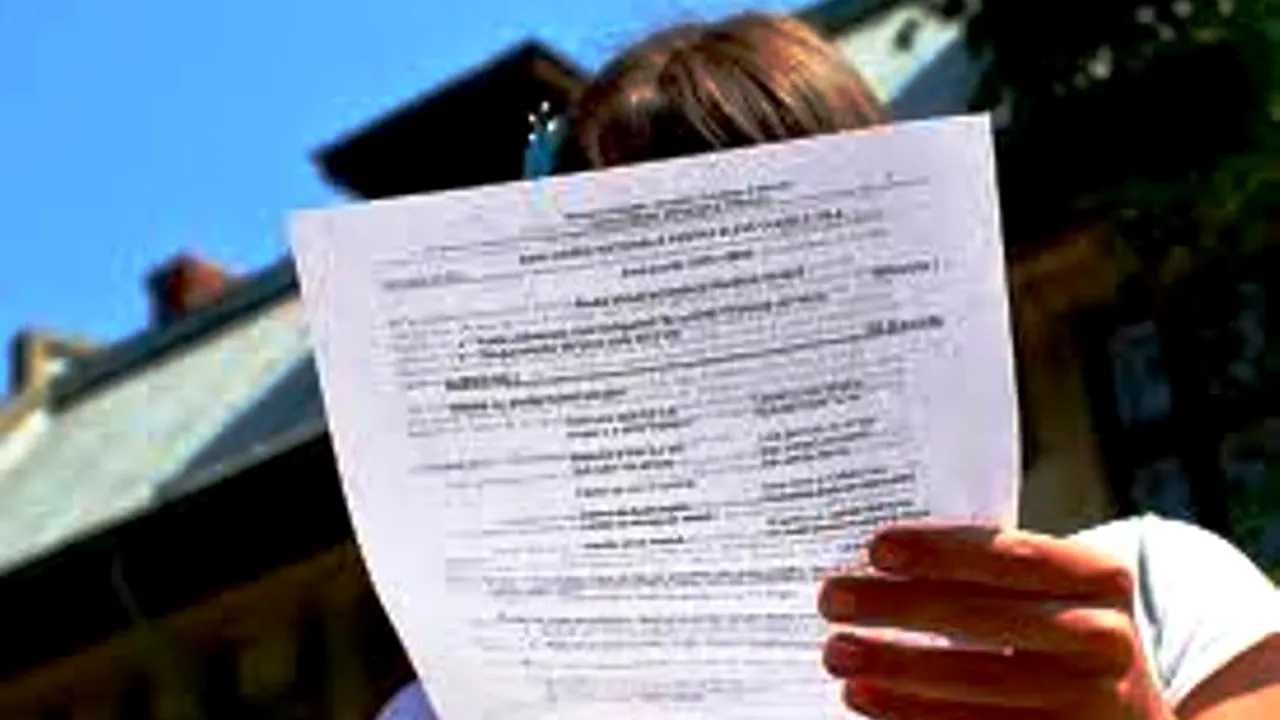 BAREM BAC 2014 SIMULARE. BAREME pentru subiectele primite azi de elevii de clasa a XII-a la proba la alegere