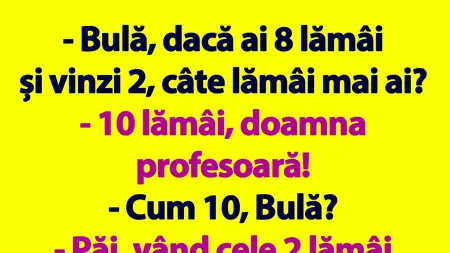 BANC | Bulă și lămâile