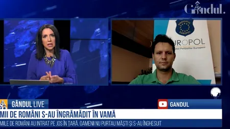 GÂNDUL LIVE. Cosmin Andreica, liderul Sindicatului Europol: Polițiștii de frontieră au fost din nou țapi ispășitori ai degringoladei, ai haosului instituțional generat de deciziile guvernanților