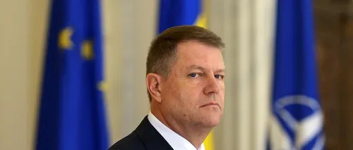 Klaus Iohannis participă la ședința de Guvern
