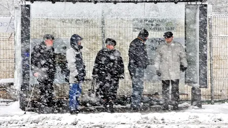 Cod galben de ninsori, ploi, polei și vânt în jumătatea de est a țării