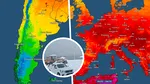 În timp ce Europa arde, Argentina și Chile sunt îngropate sub zăpezi uriașe. Stratul de omăt a depășit șase metri în Anzi