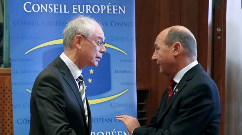 Băsescu: Înaintea Summitului de la Vilnius, va fi azi și un Consiliu European. România susține ridicarea oricărei rezerve față de Ucraina