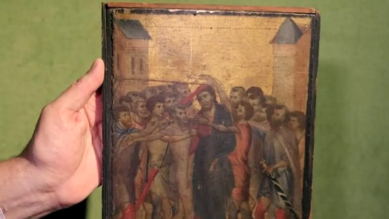 Franța își apără comorile: A blocat scoaterea din țară a capodoperei semnate de Cimabue, găsită într-o bucătărie