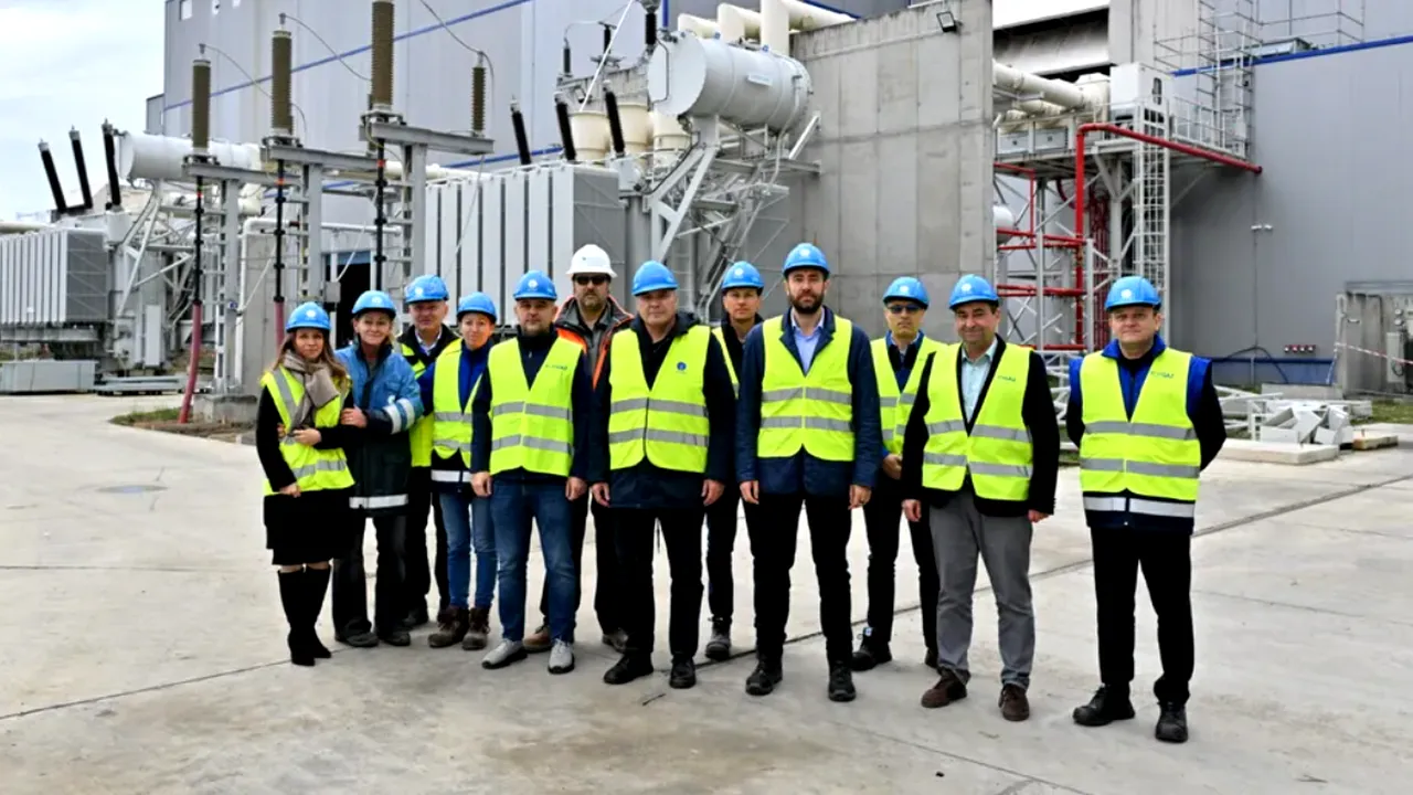 Ministrul Energiei a vizitat Termocentrala de la Iernut: „Finalizarea acestui proiect va însemna mai multă energie produsă în țară”