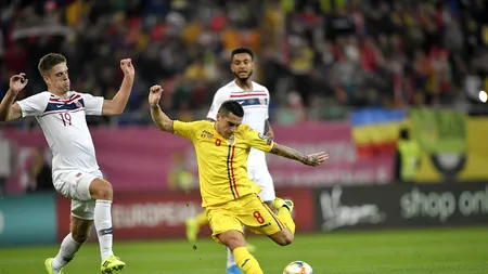 România - Norvegia, scor 1-1. Tricolorii, egalați în prelungiri / Aproape 30.000 de copii și însoțitori, prezenți la meciul naționalei