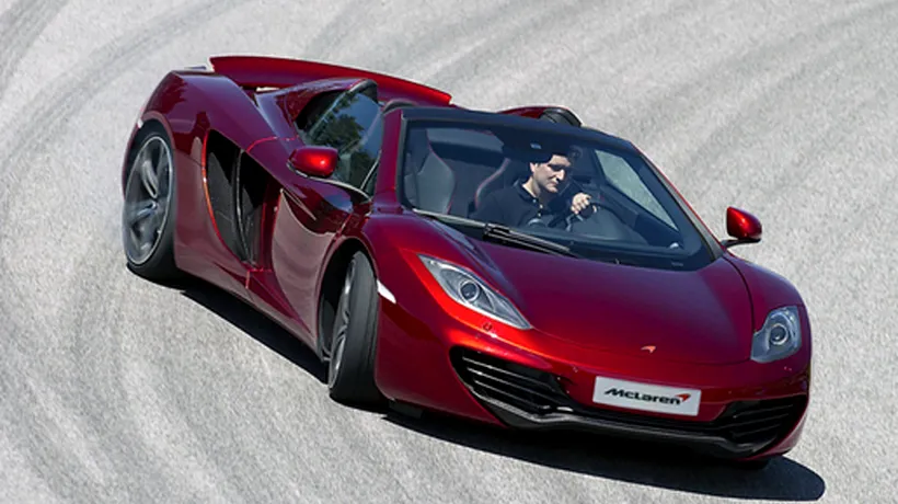 MP4-12C Spider - imagini și informații oficiale 