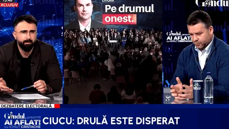Ciucu ripostează înainte de vot: Drulă m-a dezamăgit și personal și politic/Este disperat/M-a făcut oaie cu șorici/Nu mai avem ce vorbi