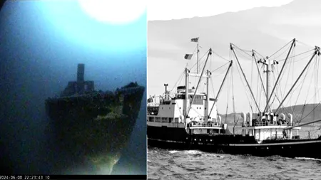 O epavă a unui CARGOU scufundat a fost găsită după 55 de ani. Descoperirea care aduce liniște familiilor îndurerate