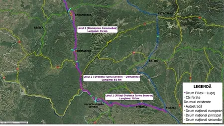 CNAIR a semnat contractul privind​ elaborarea studiului de fezabilitate pentru “Drum de mare viteză Caransebeș - Lugoj”