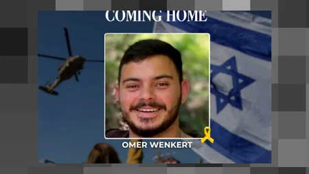 Omer Wenkert, ostatic Hamas cu CETĂȚENIE ROMÂNĂ, a fost eliberat sâmbătă împreună cu alți doi israelieni. Mesajul lui Ciolacu