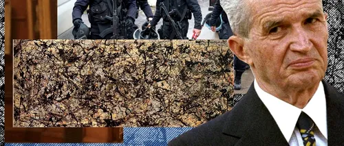EXCLUSIV| Anchetatorii bulgari spun că au găsit un tablou de Jackson Pollock care a aparținut lui Ceaușescu. Romașcanu: ”Mă îndoiesc de autenticitate”