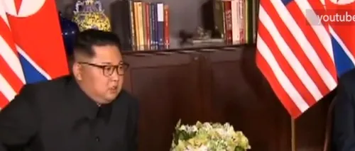 Donald Trump s-a întâlnit cu Kim Jong-un în Singapore