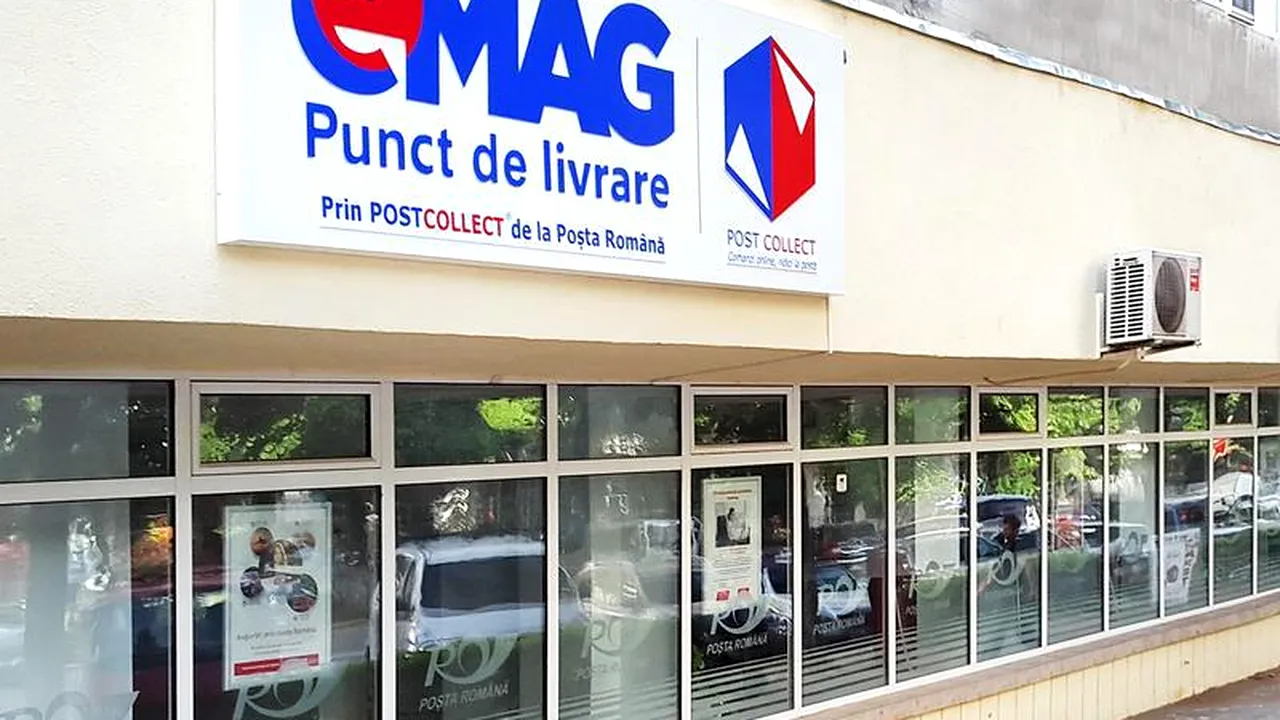 Poșta Română va livra colete către clienții eMAG, în oficiile proprii