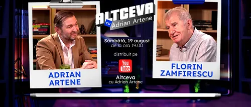 Marele actor Florin Zamfirescu, invitat la podcastul ALTCEVA cu Adrian Artene