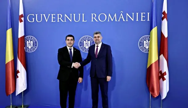 VIDEO | Marcel Ciolacu s-a văzut cu șeful Parlamentului Georgian. La discuții au fost propuse proiecte de interconectare cu Georgia peste Marea Neagră