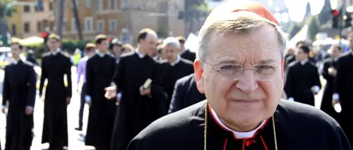 Un cardinal american va fi retrogadat de Papa Francisc pentru că se opune noii atitudini a Bisericii privind homosexualitatea