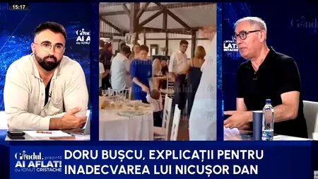 Doru Bușcu: Principalul lucru prost pe care îl face Nicușor Dan - abstragerea din problematica momentului, atât internațională, cât și internă
