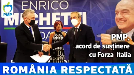 PMP, acord de colaborare cu Forza Italia