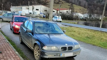 BMW fără frâne, oprit în trafic de inspectorii RAR. Unde s-a petrecut totul