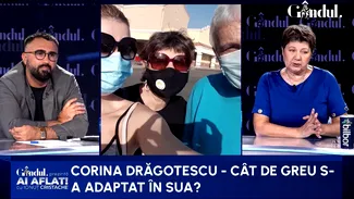 Cum s-a adaptat Corina Drăgotescu la viața din America: Am rămas fără venituri/Am avut ideea genială să livrez mâncare