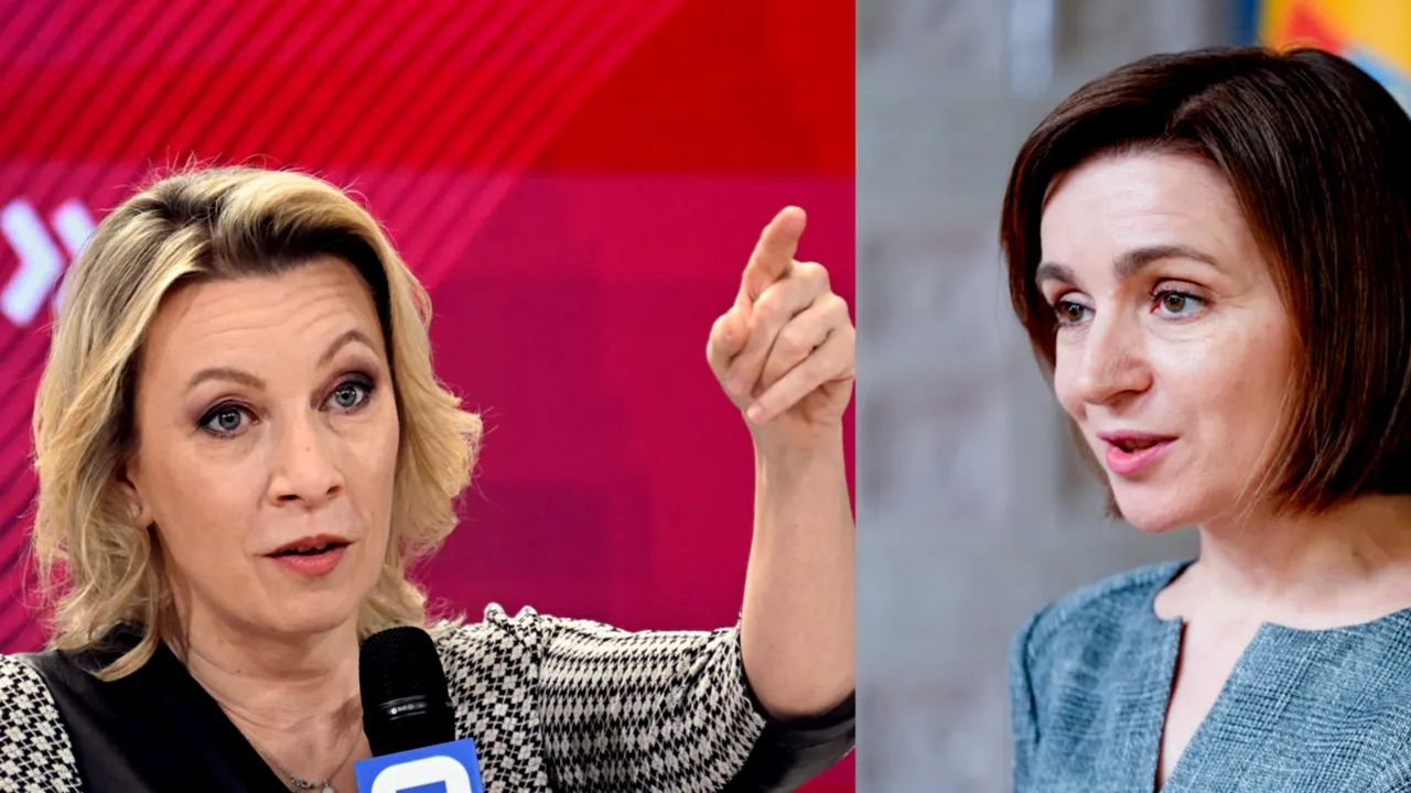 Maria Zaharova o compară pe Maia Sandu cu Hitler