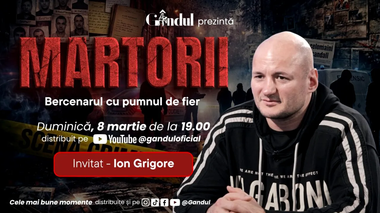 Ion Grigore, alias John din Berceni, invitat la MARTORII – duminică, 8 martie, ora 19:00