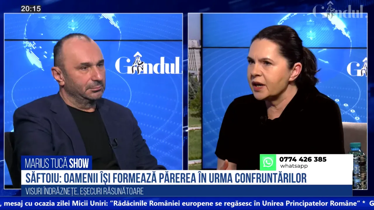 VIDEO | Adriana Săftoiu: „Cu Băsescu am lucrat aproape 10 ani. Problema cea mai mare a fost cu sistemul”